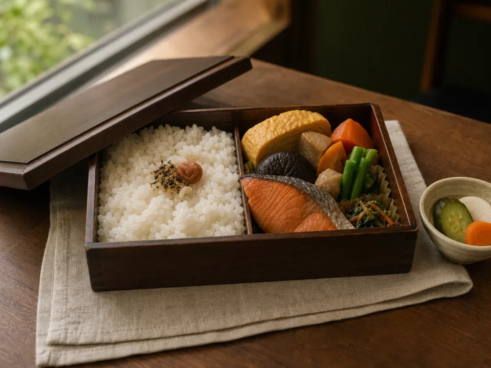 季節のお弁当の写真